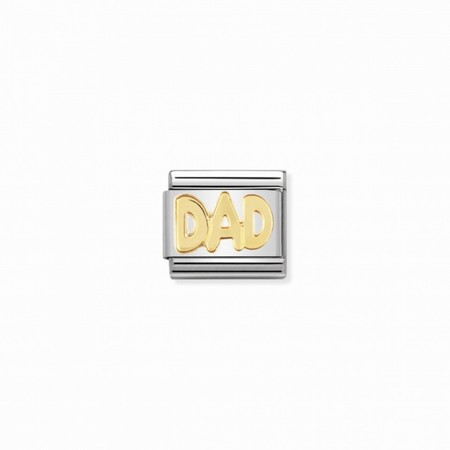 Nomination Gold Dad Composable Charm